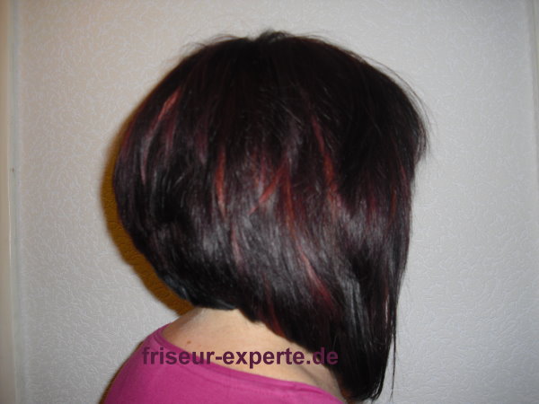  Extrem  schräg   Bob mit Extensions von Friseur Experte.de